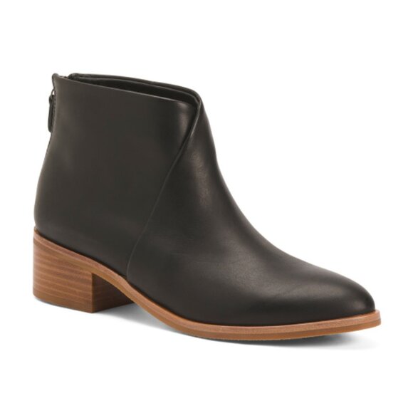 NEW SOLUDOS Leather Venetian Booties in black for women 825 4j2 - Picture 2 of 8